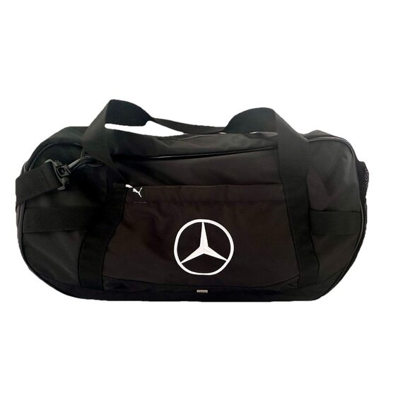 Mercedes-Benz Black Travel Duffel – Luxury Multipurpose Gym & Carry Bag - Picture 10 of 10